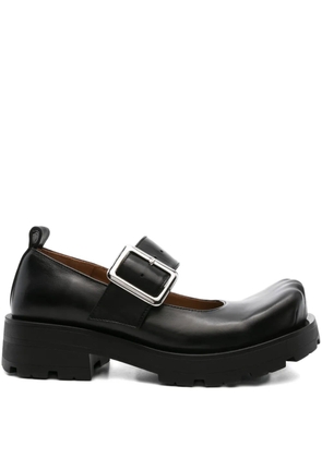 Charles Jeffrey Loverboy 40mm Moggies buckle-fastening square-toe pumps - Black