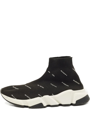 Balenciaga Pre-Owned logo-print sneakers - Black