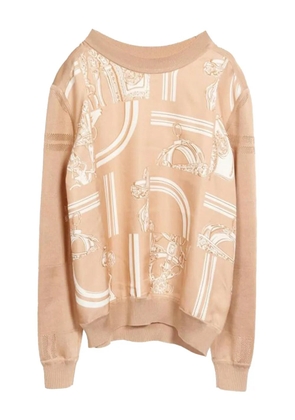 Hermès Pre-Owned 2020s En Desordre Finesse sweater - Neutrals