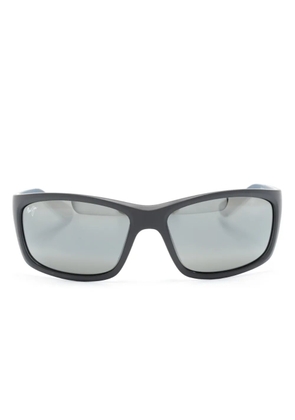 Maui Jim Kanaio Coast rectangle-frame sunglasses - Black