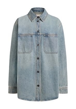 12 STOREEZ denim shirt - Blue