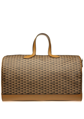 Bally 36 H logo-print leather luggage - Brown