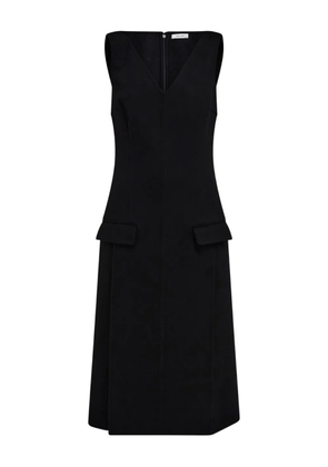 Ferragamo V-neck sleeveless dress - Black
