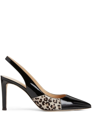 Giuseppe Zanotti Susie Feline 85mm slingback pumps - Black
