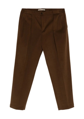 Briglia 1949 Portobello pleat-detail trousers - Brown