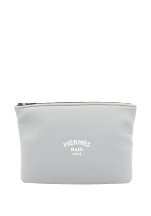 Hermès Pre-Owned 2010-2025 Large Neoprene Neobain Case pouch - Grey