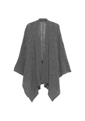 Ermanno Scervino asymmetric cardigan - Grey
