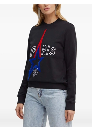 Karl Lagerfeld star-motif sweatshirt - Black