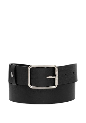 Patrizia Pepe logo-detail buckle belt - Black