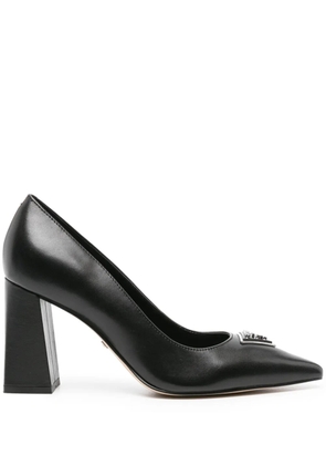 GUESS USA 85mm Barson leather pumps - Black