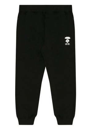 AAPE BY *A BATHING APE® logo-embroidered track pants - Black