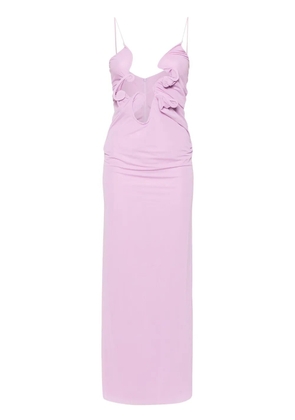 Christopher Esber Moulded Venus maxi dress - Purple