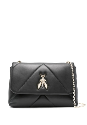 Patrizia Pepe Fly-plaque shoulder bag - Black