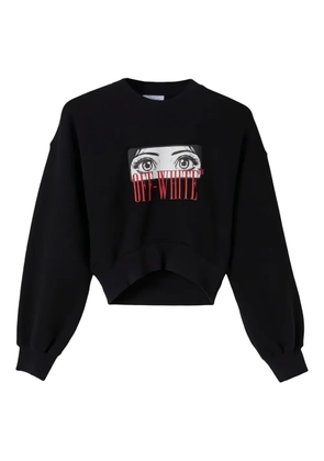 Off-White graphic-print sweatshirt - Black