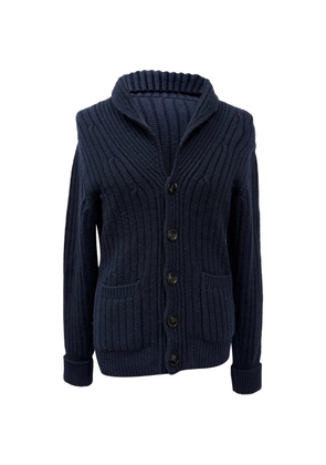 Tom Ford Vintage shawl-collar cardigan - Blue