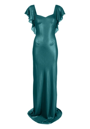 Parlor Mermaid maxi gown - Blue