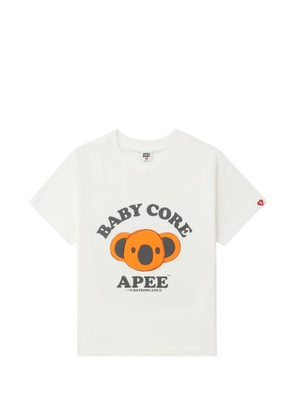 A BATHING APE® graphic short-sleeve T-shirt - White