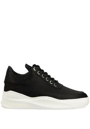 Filling Pieces logo-embroidered sneakers - Black