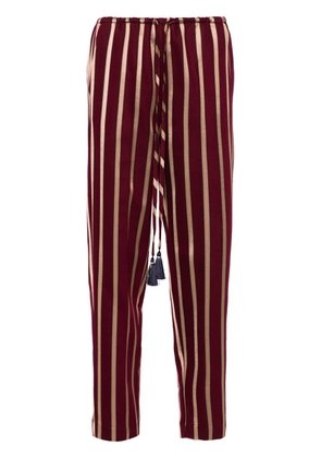 Forte Forte striped tapered trousers