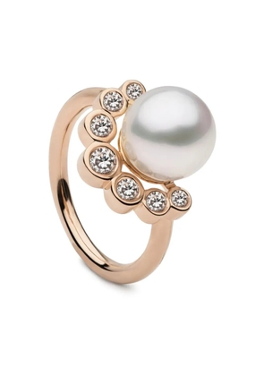 AUTORE MODA Brea pearl-embellished ring - Pink