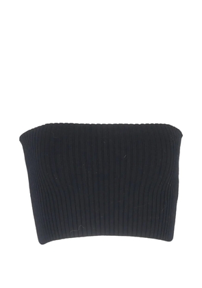 Chloé Vintage ribbed knit tube top - Black