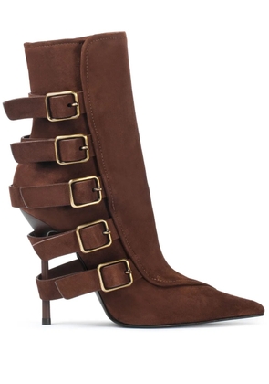 Le Silla 120mm Courtney boots - Brown