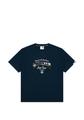 AAPE BY *A BATHING APE® graphic-print T-shirt - Blue