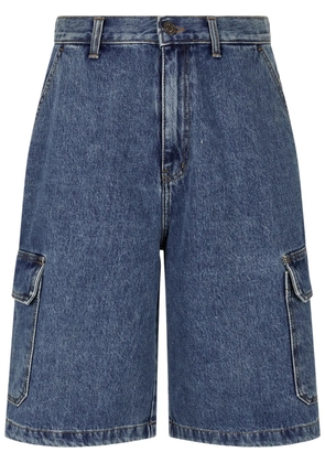 TOMBOY denim cargo shorts - Blue
