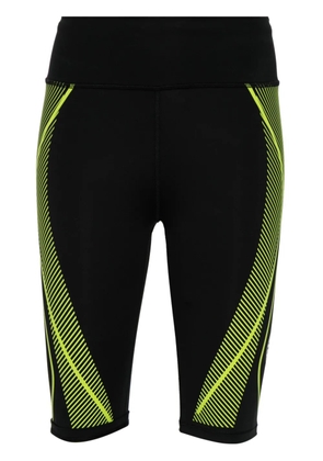 adidas by Stella McCartney logo-print biker shorts - Black