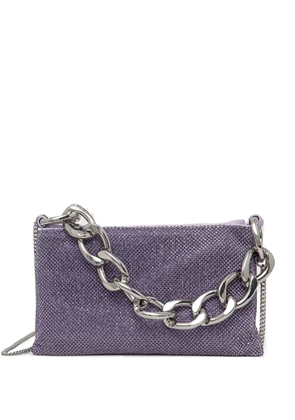 Patrizia Pepe Maxichain tote bag - Purple