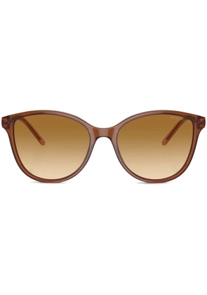 Emporio Armani cat-eye sunglasses - Brown