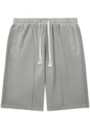 FIVE CM elasticated-waist cotton shorts - Grey