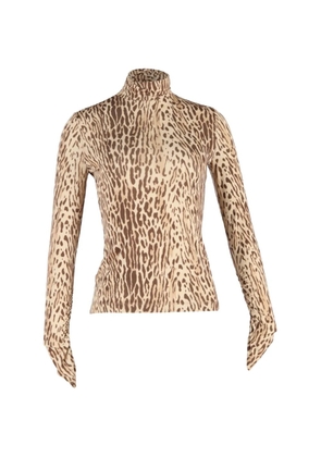ZIMMERMANN 2019 leopard-print top - Neutrals