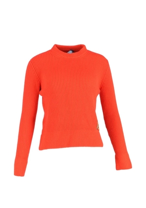 Prada Pre-Owned logo ribbed sweater - Orange