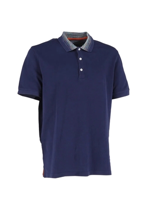 Missoni Pre-Owned collared polo shirt - Blue