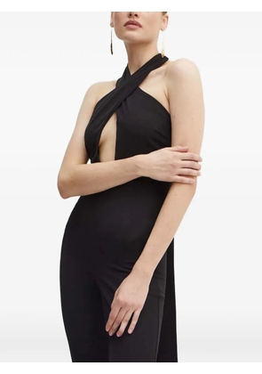 Patrizia Pepe crossover open jumpsuit - Black