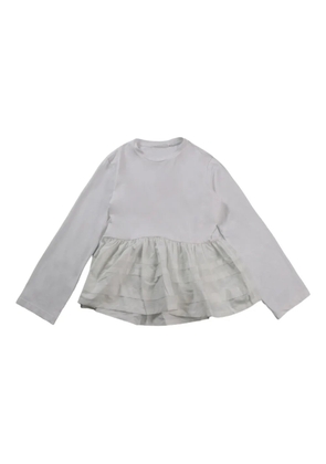 Cecilie Bahnsen ruffled t-shirt - White