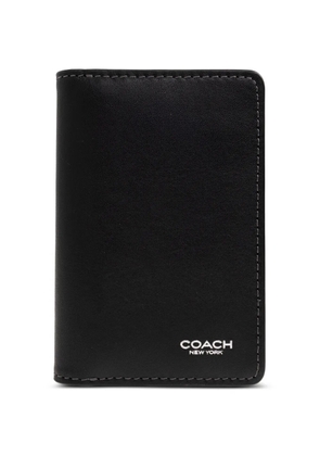 Coach logo-lettering cardholder - Black