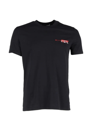 Givenchy Pre-Owned logo-embroidered T-shirt - Black