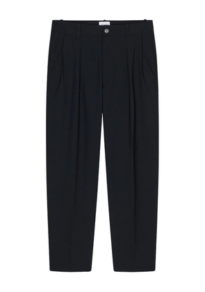 Closed Ruthy pleated-front straight trousers - Black
