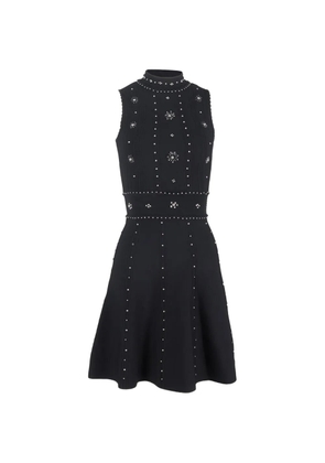 SANDRO embellished mini dress - Black