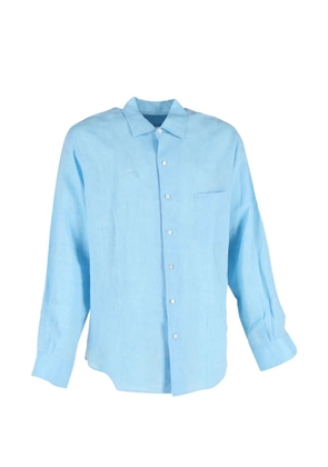 Loro Piana Pre-Owned Andre long-sleeve shirt - Blue