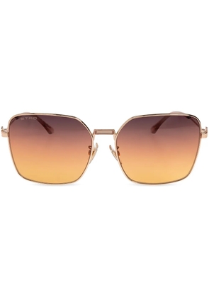 ETRO Pegaso-plaque sunglasses - Gold