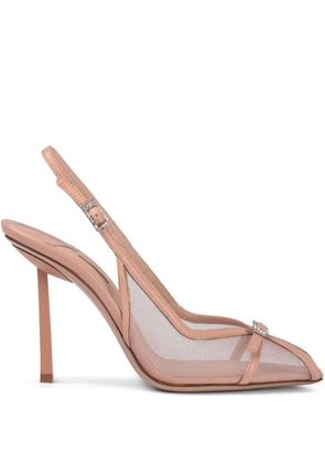 Le Silla 100mm Vittoria pumps - Neutrals