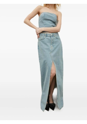 Won Hundred belt-loop maxi skirt - Blue