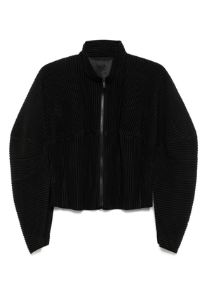 Homme Plissé Issey Miyake Kinetic Sculpture pleated jacket - Black