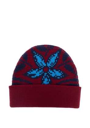 ETRO floral-pattern beanie - Red
