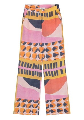 Ba&Sh Mallory wide-leg trousers - Pink