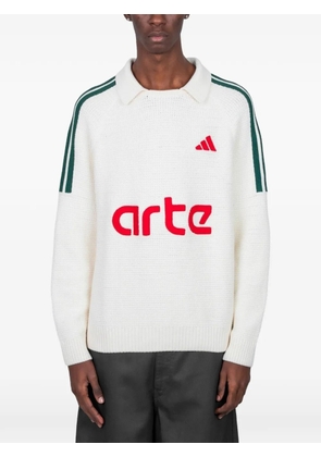 adidas x Arte Antwerp long-sleeved sweater - Neutrals
