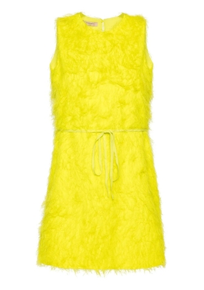 TWINSET thread-detail dress - Yellow
